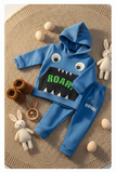 Roar Blue Fleece Set