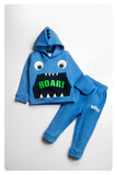 Roar Blue Fleece Set