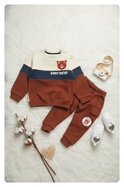 Boys Bear Fleece Set
