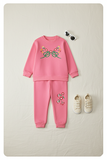 Girls Blossom Puff Fleece Set